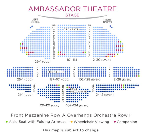 Ambassador-Theatre-Seating-Chart
